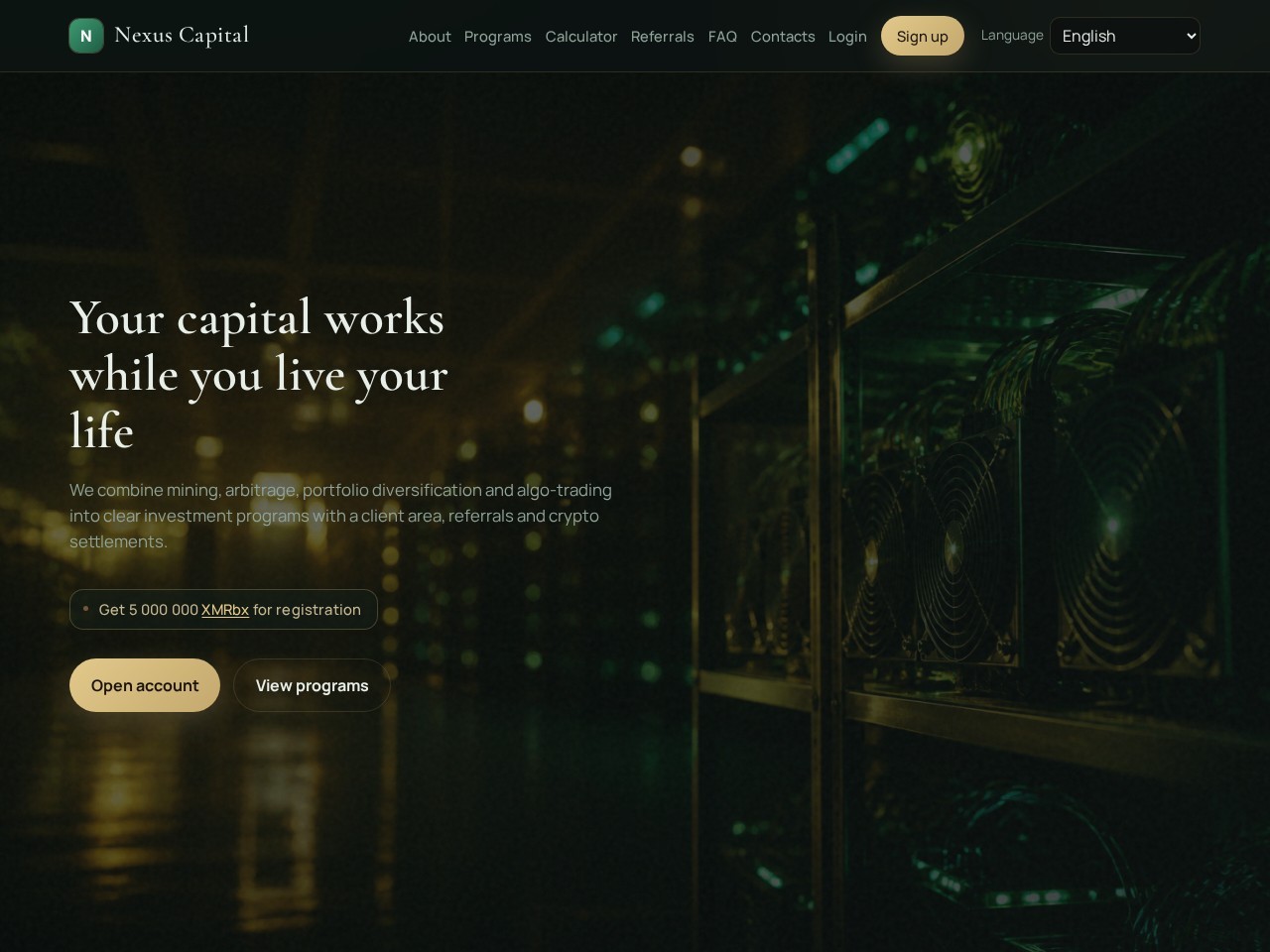 HYIP nexuscapital.su
