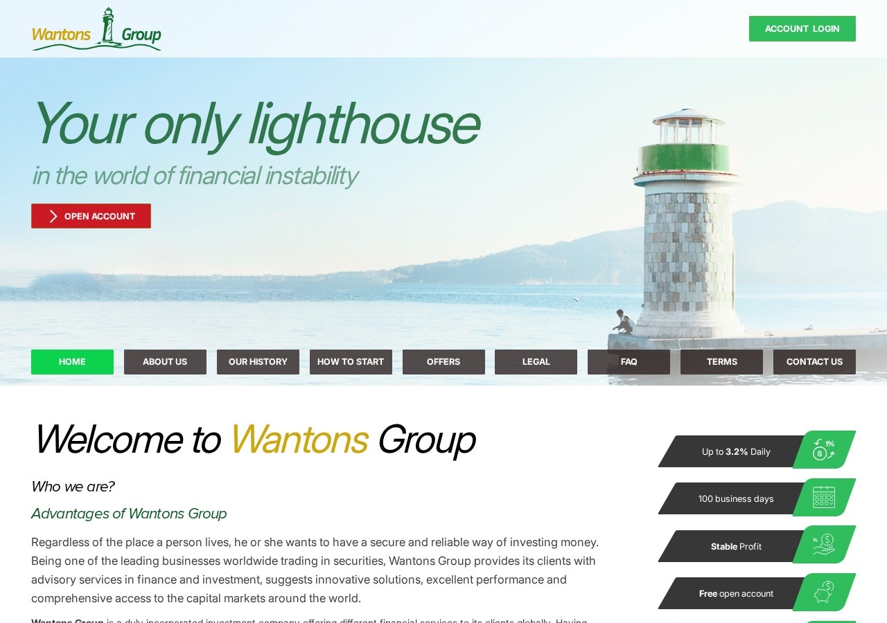 HYIP game Wantonsgroup