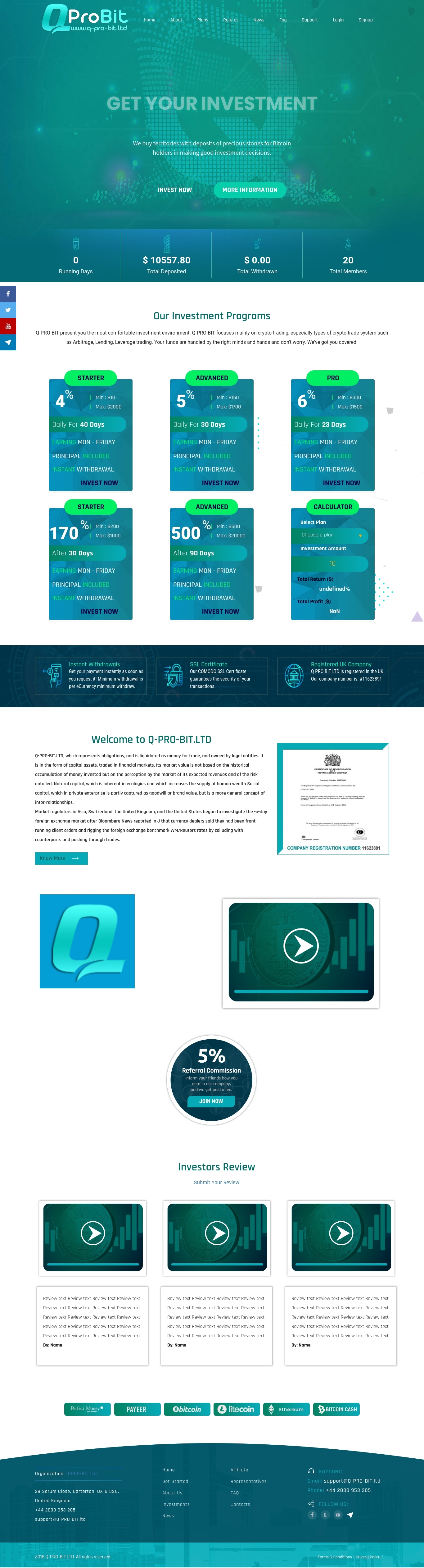 HYIP Q Pro Bit Ltd