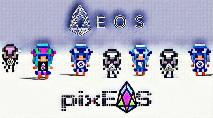 An Art Game on the EOS Blockchain