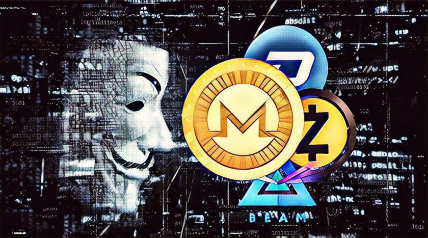 Cryptocurrencies with high anonymity are growing in popularity
