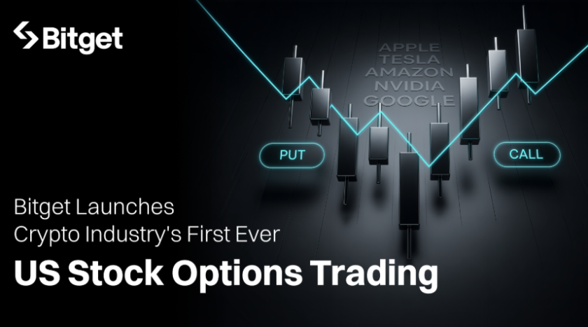 Bitget Launches Crypto Industry’s First Ever US Stock Options Trading