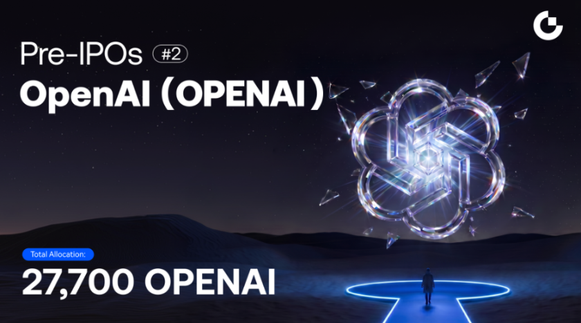Gate Launches Pre-IPOs Phase 2 Featuring OpenAI (OPENAI), Offering Dual-Currency Subscriptions for a Leading AI Unicorn