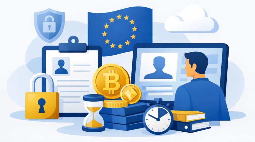 Conservazione KYC degli exchange crypto UE